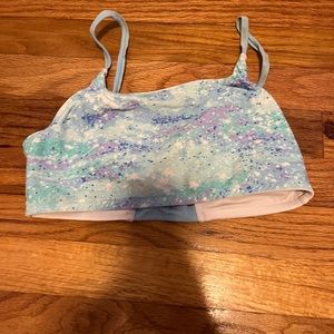 Justice two piece swim suit